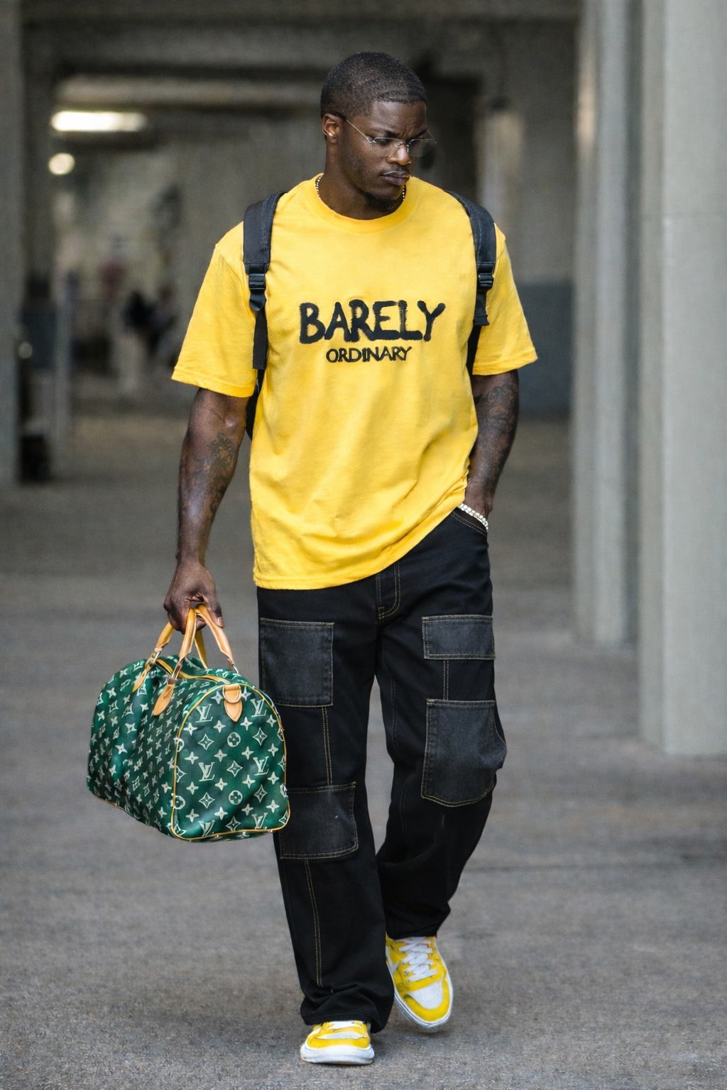 Barely "Culture Concept" Tee (Ylw)