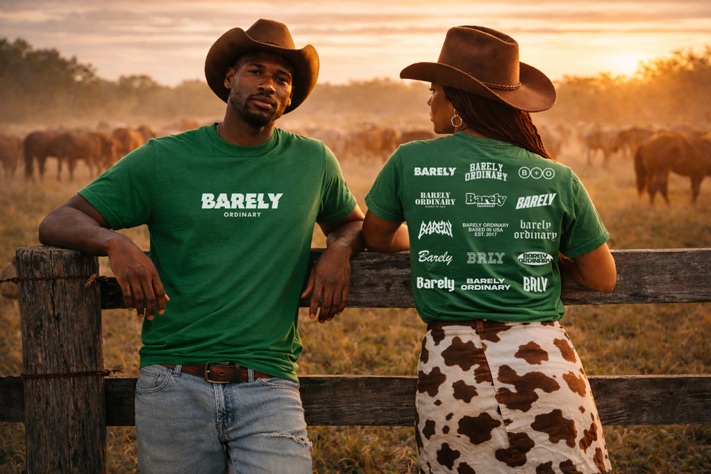 Barely "Logos" Tee (Kelly)