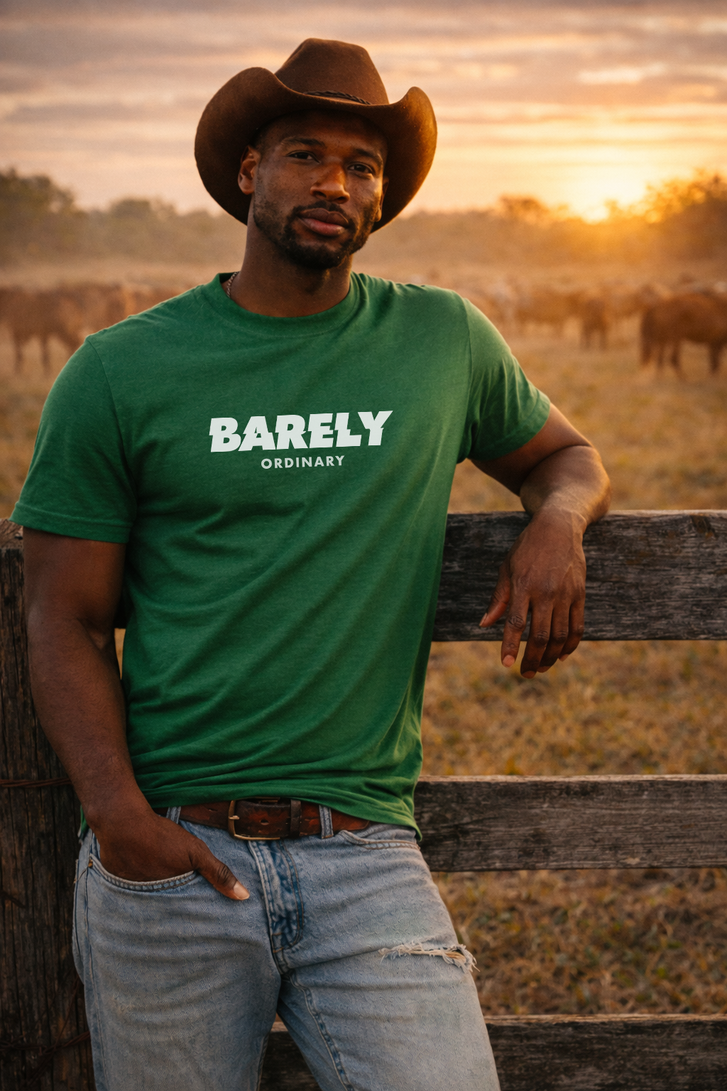 Barely "Logos" Tee (Kelly)