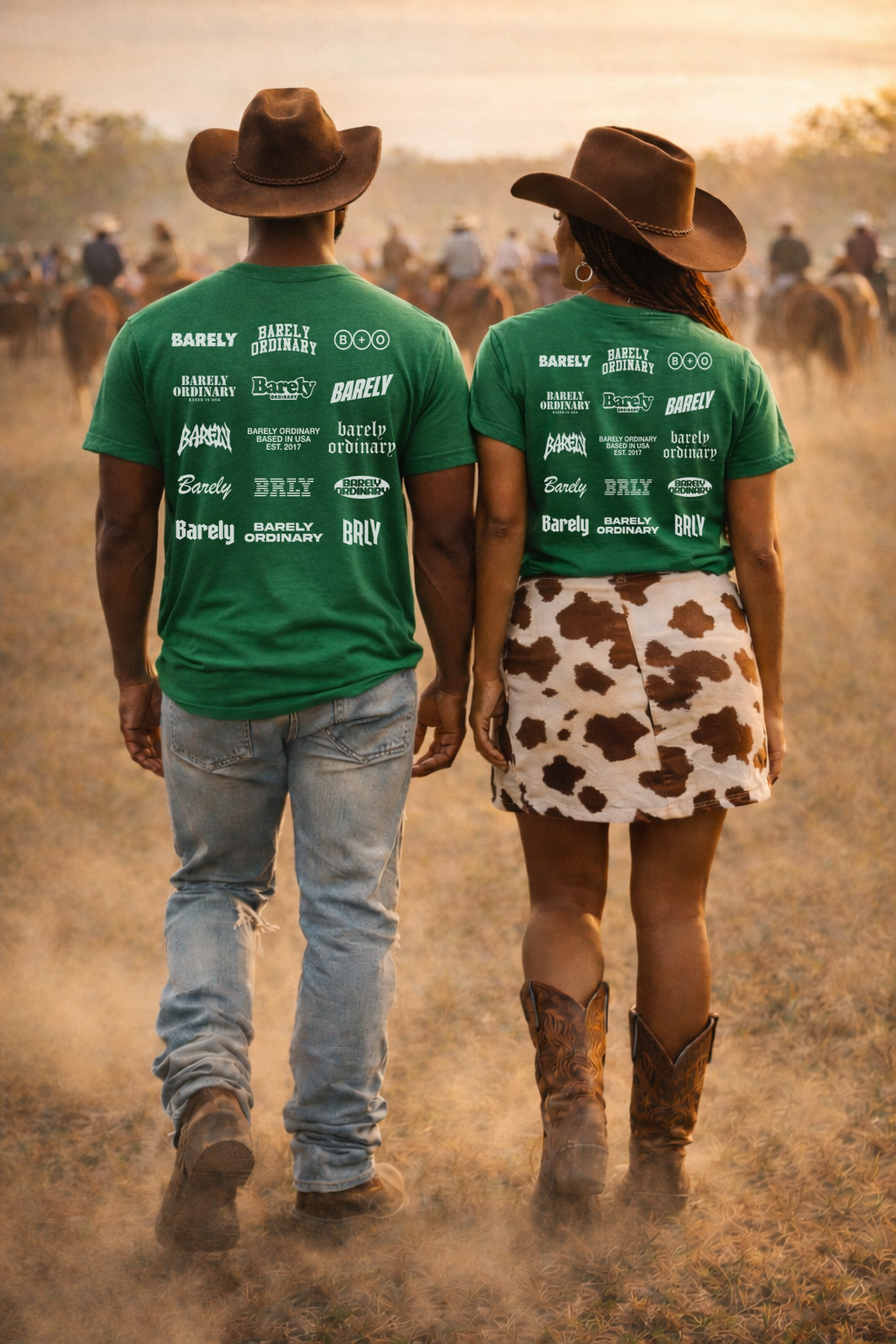 Barely "Logos" Tee (Kelly)