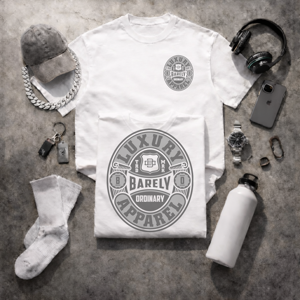 Barely "Luxury Apparel" Tee