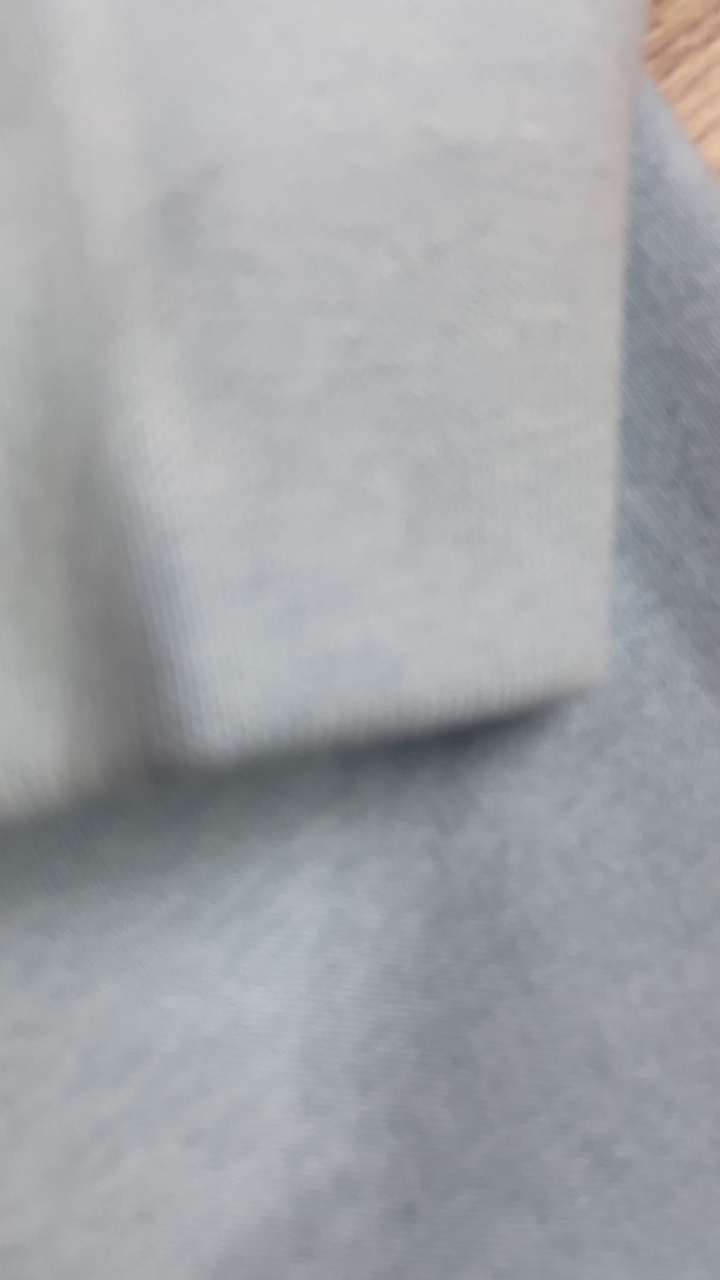 Barely "Big B" Logo Crew Neck Sweatshirt (SkyBlu/Wht)