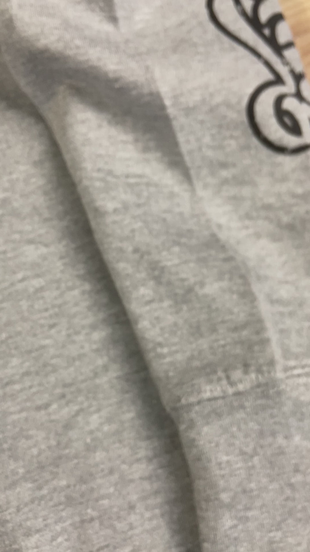 Barely "Big B" Logo Hoodie (Gry/Blk)