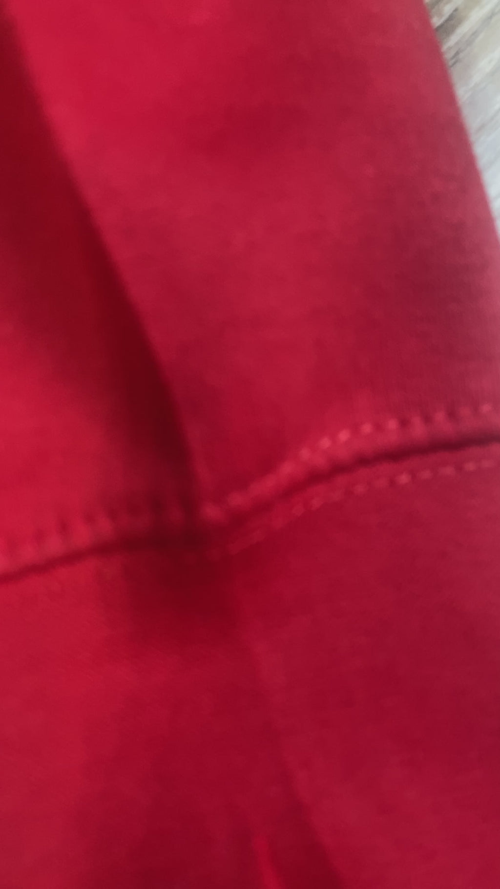 Barely "Big B" Logo Crew Neck Sweatshirt (Red/Wht)