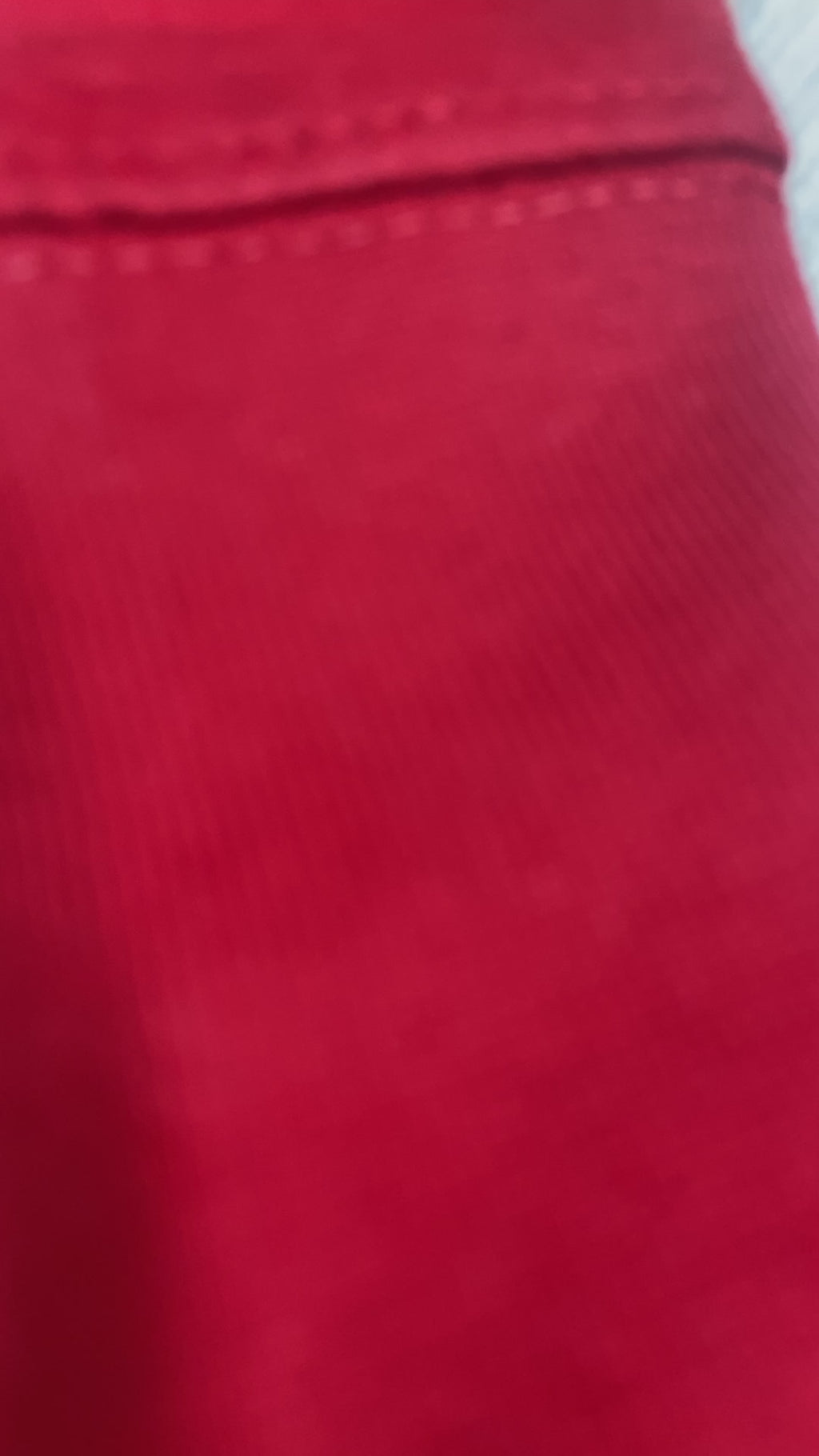 Barely "Big B" Logo Crew Neck Sweatshirt (Red/Wht)