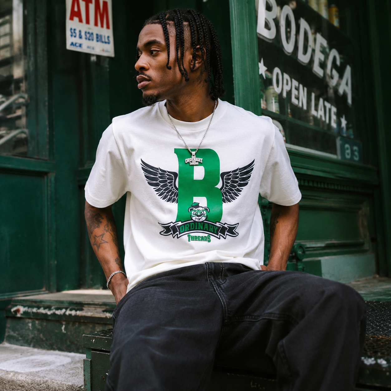 Barely "Winged B" Tee