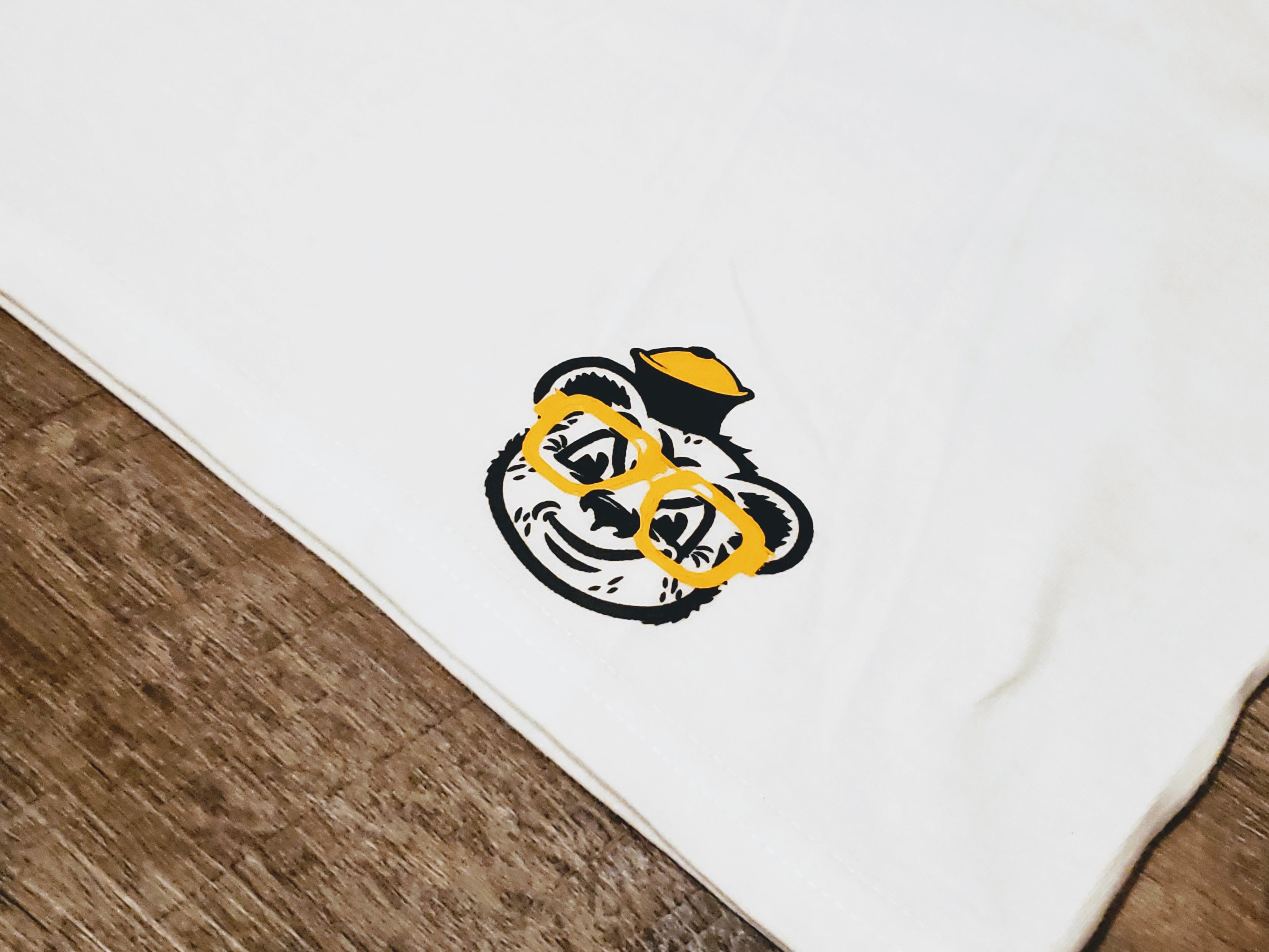 Barely "Stamped" Logo Tee