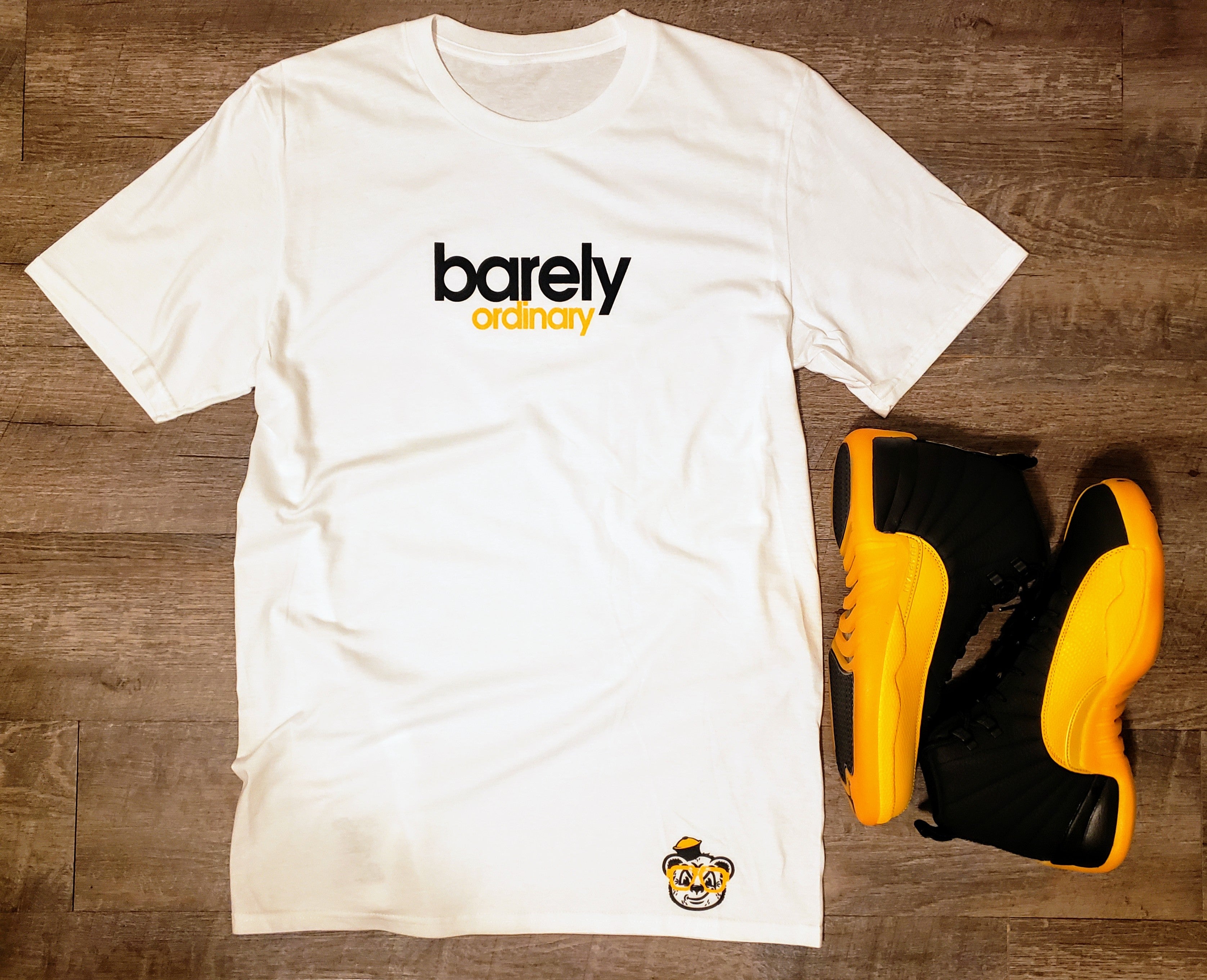 Barely "Stamped" Logo Tee