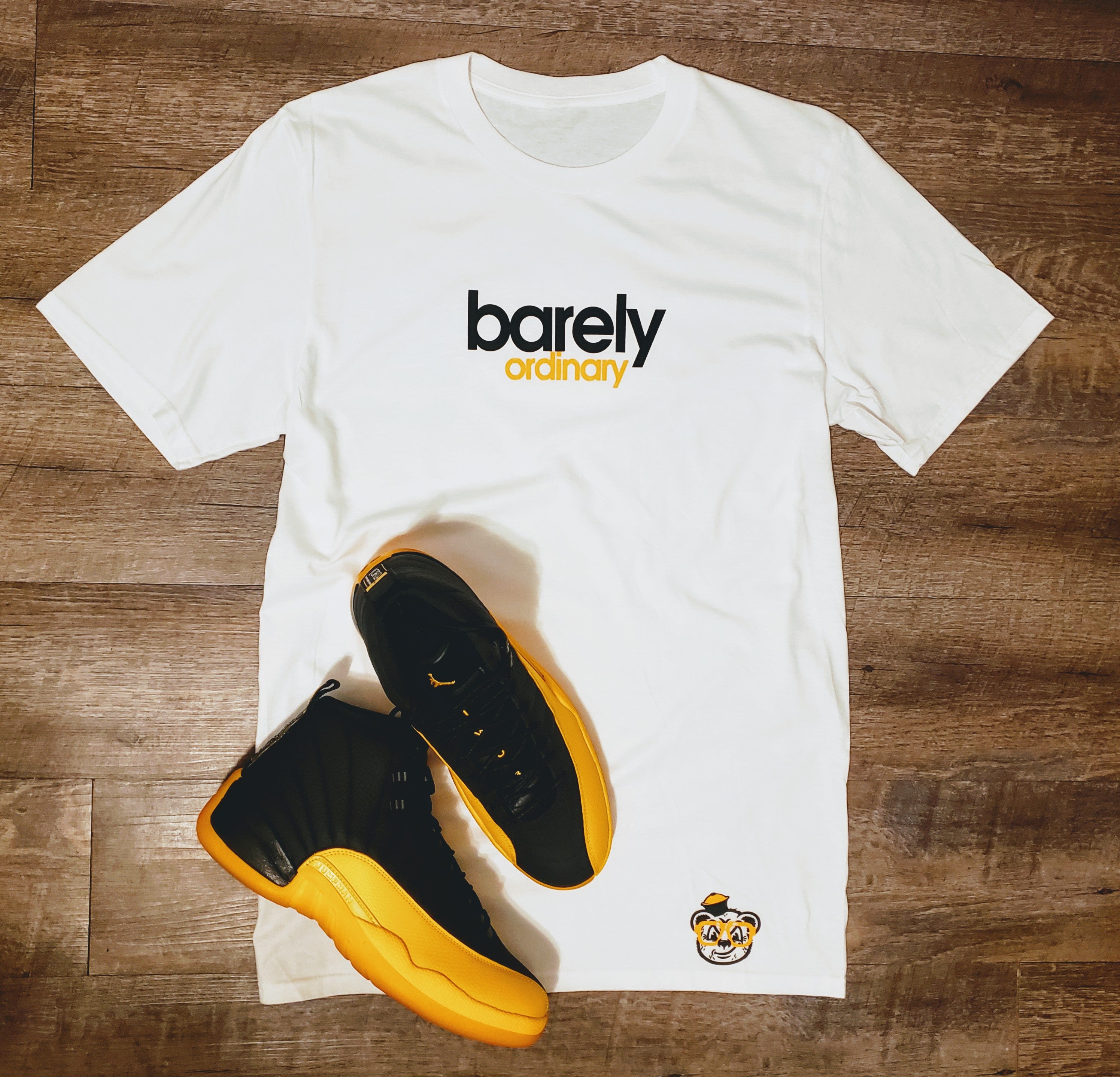 Barely "Stamped" Logo Tee