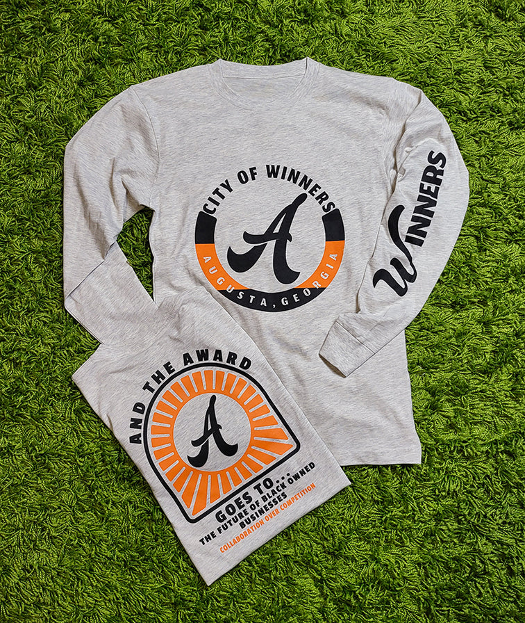 City of Winners Tee "Augusta" (Oat/Org/Blk) - Barely Ordinary