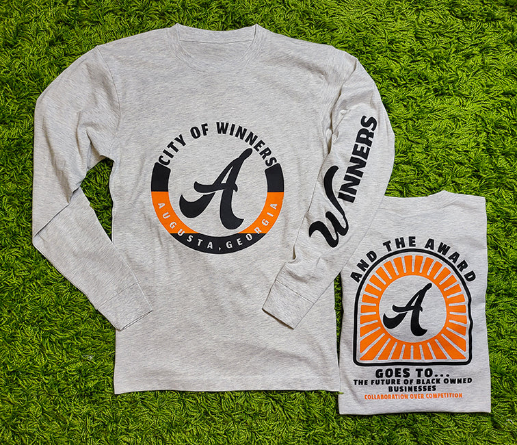 City of Winners Tee "Augusta" (Oat/Org/Blk) - Barely Ordinary