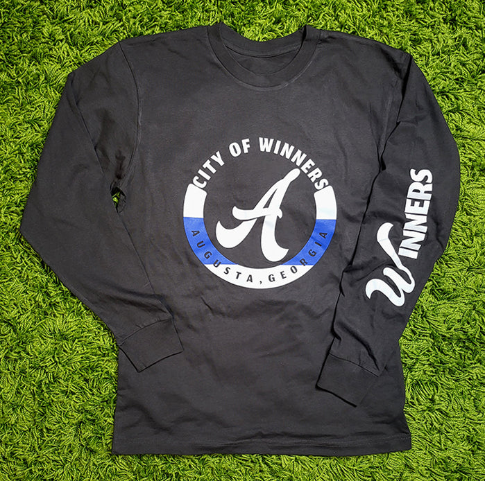 City of Winners Tee "Augusta" (Chr/Blu/Wht) - Barely Ordinary