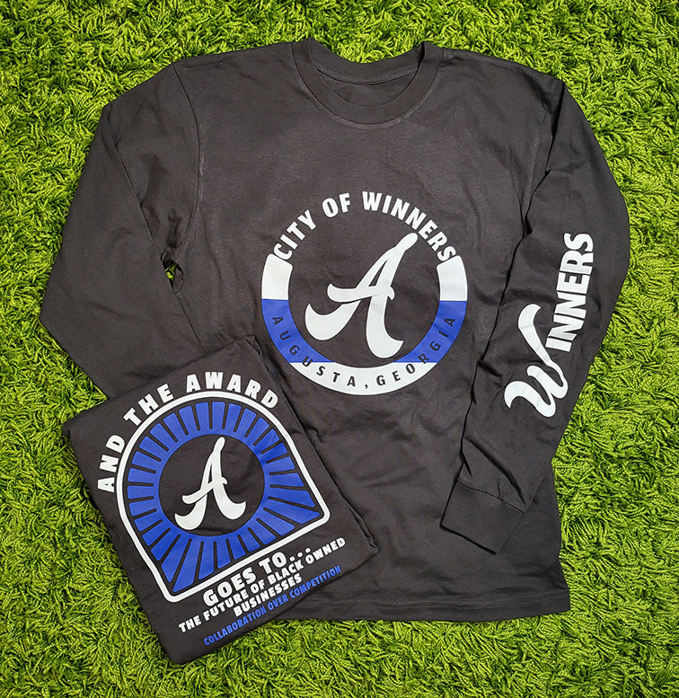 City of Winners Tee "Augusta" (Chr/Blu/Wht) - Barely Ordinary
