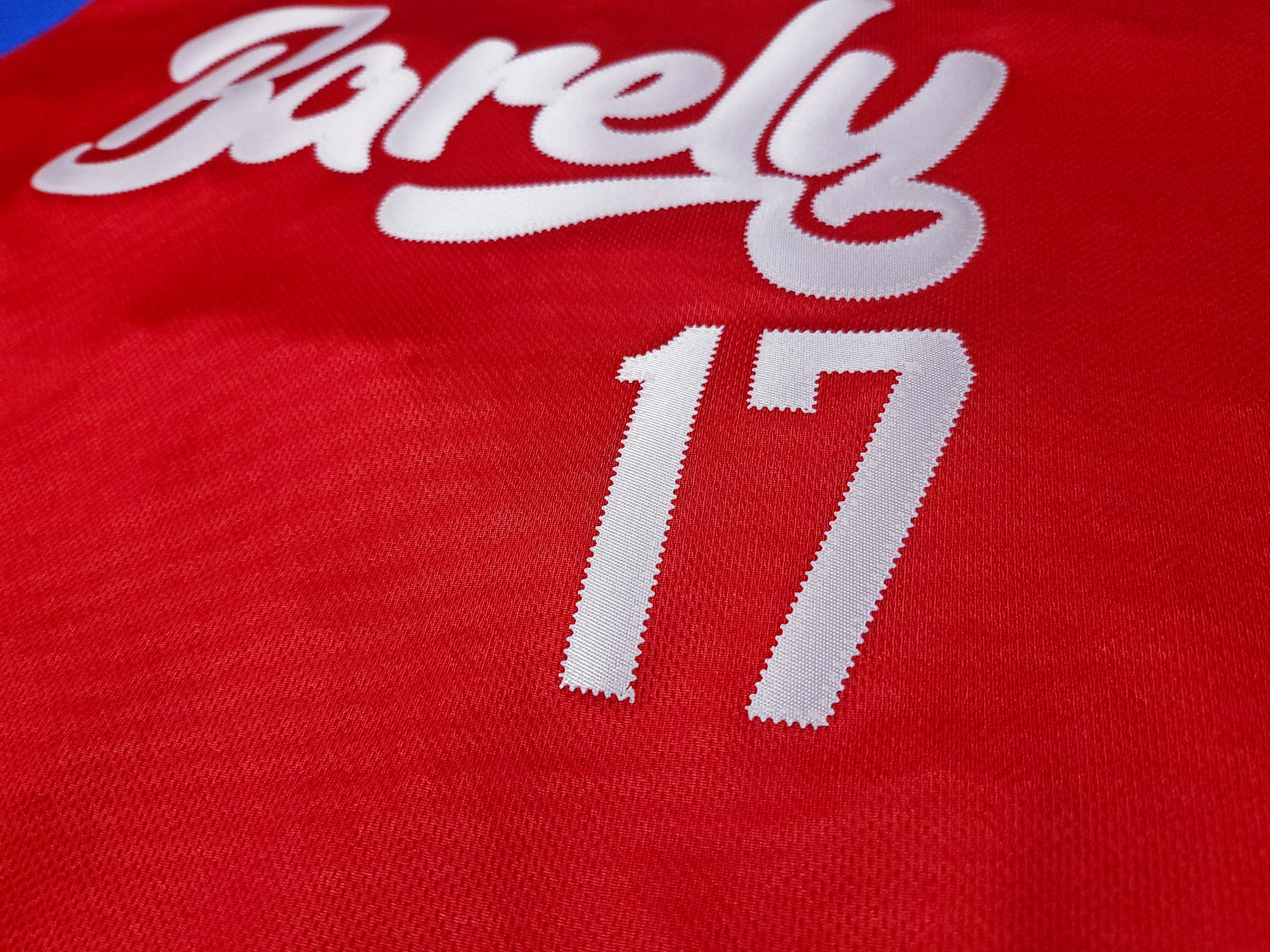 Barely Henley Jersey-(Blu/Red) - Barely Ordinary
