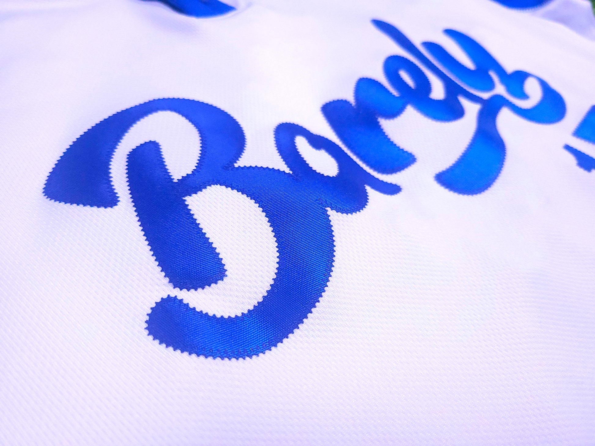 Barely Henley Jersey-(Blu/Wht) - Barely Ordinary