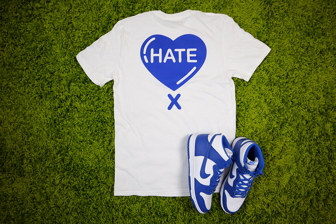 Barely "Jealousy" Tee (Wht/Blu)