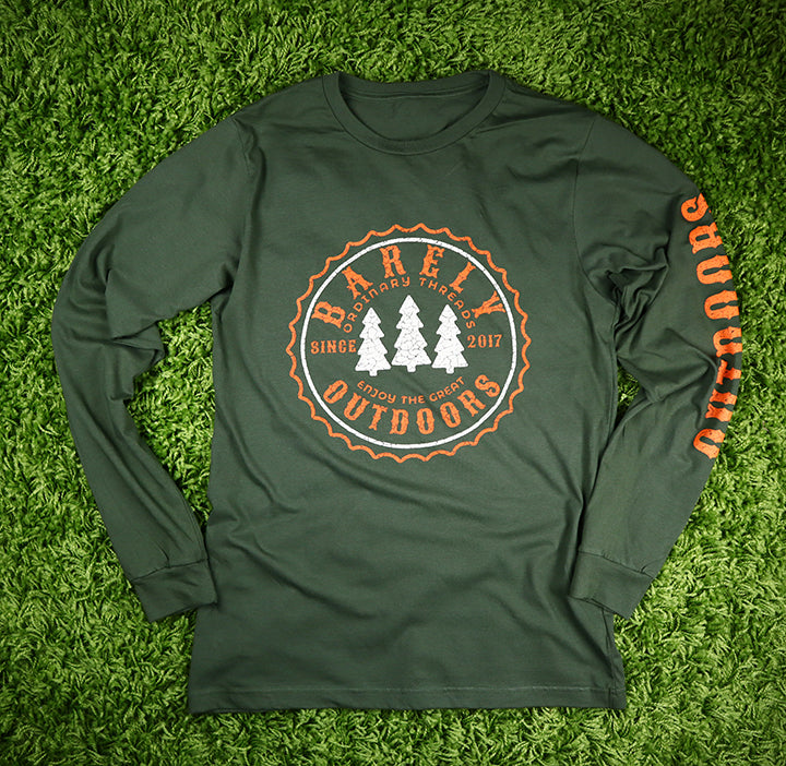 Barely "Outdoors" Long Sleeve Tee - Barely Ordinary