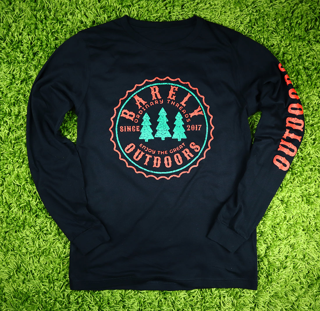 Barely "Outdoors" Long Sleeve Tee - Barely Ordinary