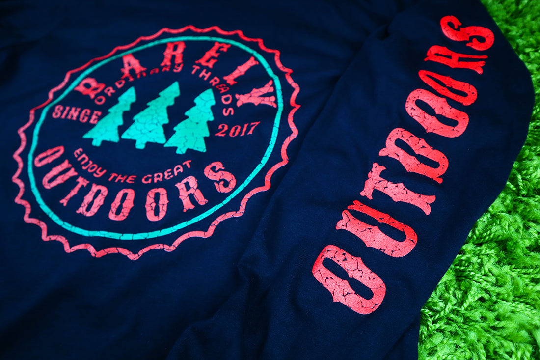 Barely "Outdoors" Long Sleeve Tee - Barely Ordinary