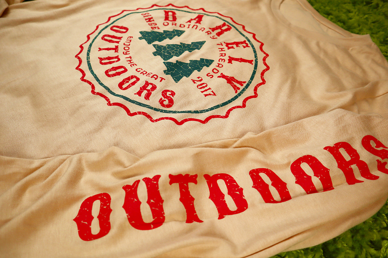 Barely "Outdoors" Long Sleeve Tee - Barely Ordinary