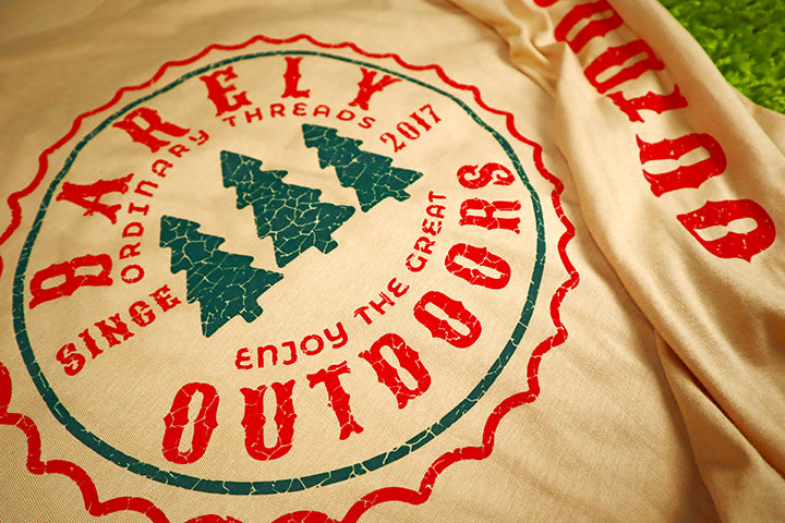 Barely "Outdoors" Long Sleeve Tee - Barely Ordinary