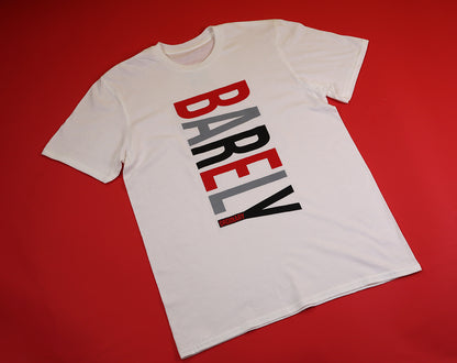 Barely Vertical Logo Tee - Barely Ordinary