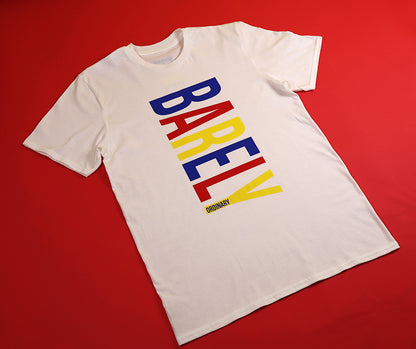 Barely Vertical Logo Tee - Barely Ordinary