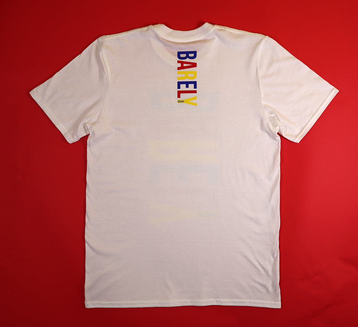 Barely Vertical Logo Tee - Barely Ordinary