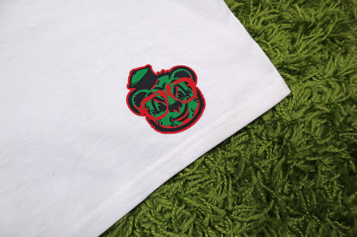 Barely "Stamped" Logo Tee (Wht/Red/Blk/Grn) - Barely Ordinary