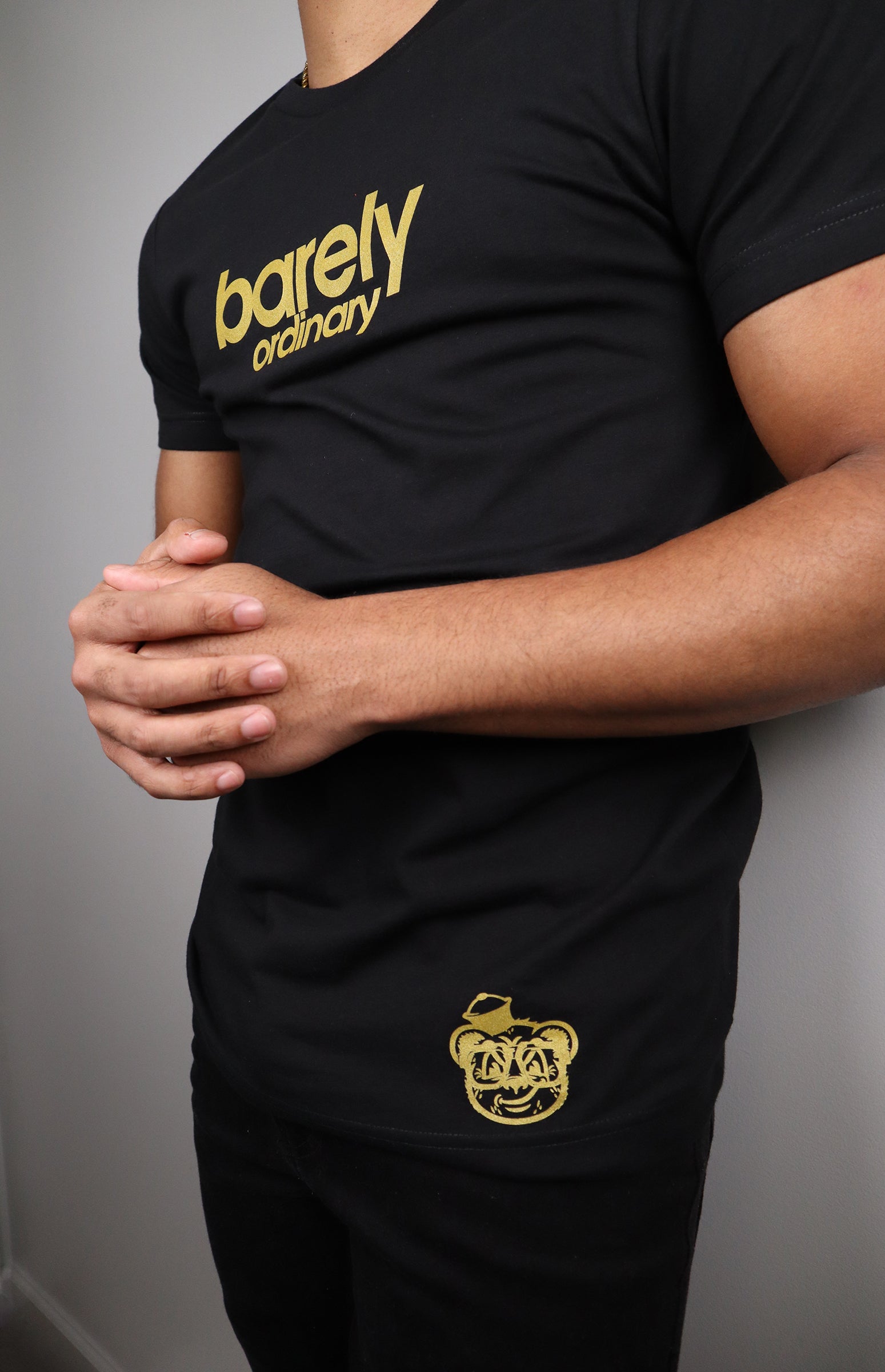 Barely "Stamped" Logo Tee