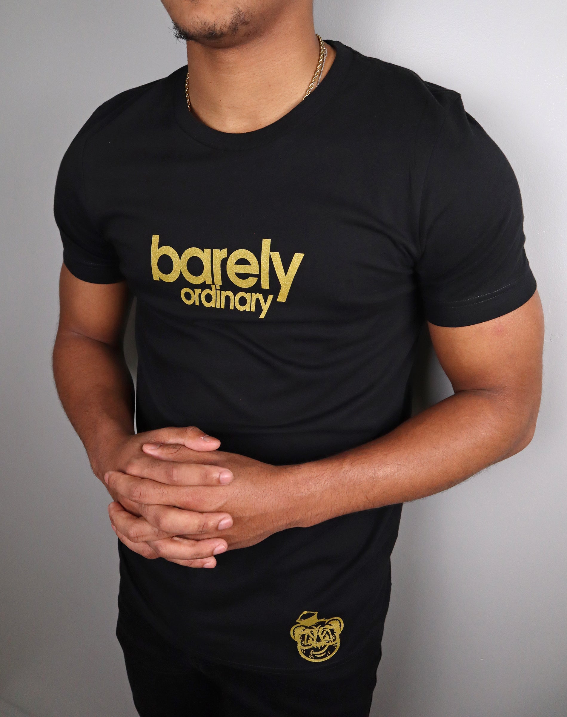 Barely "Stamped" Logo Tee