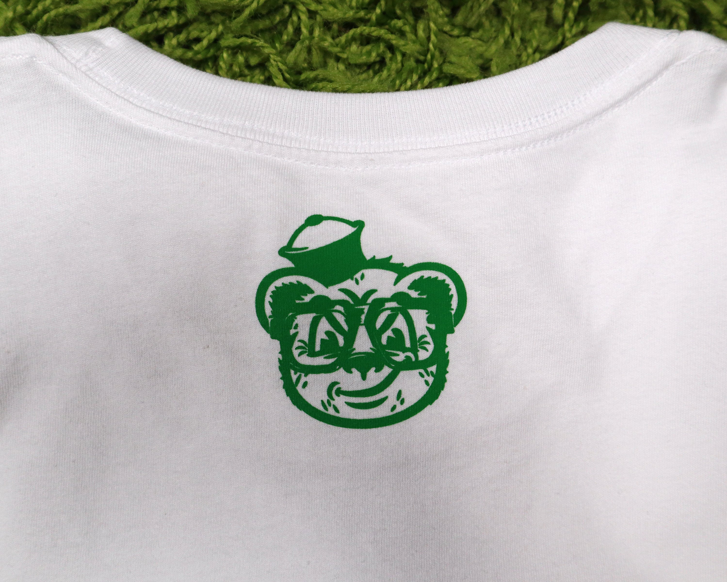 Barely "Postcard" Tee (Wht/Grn)