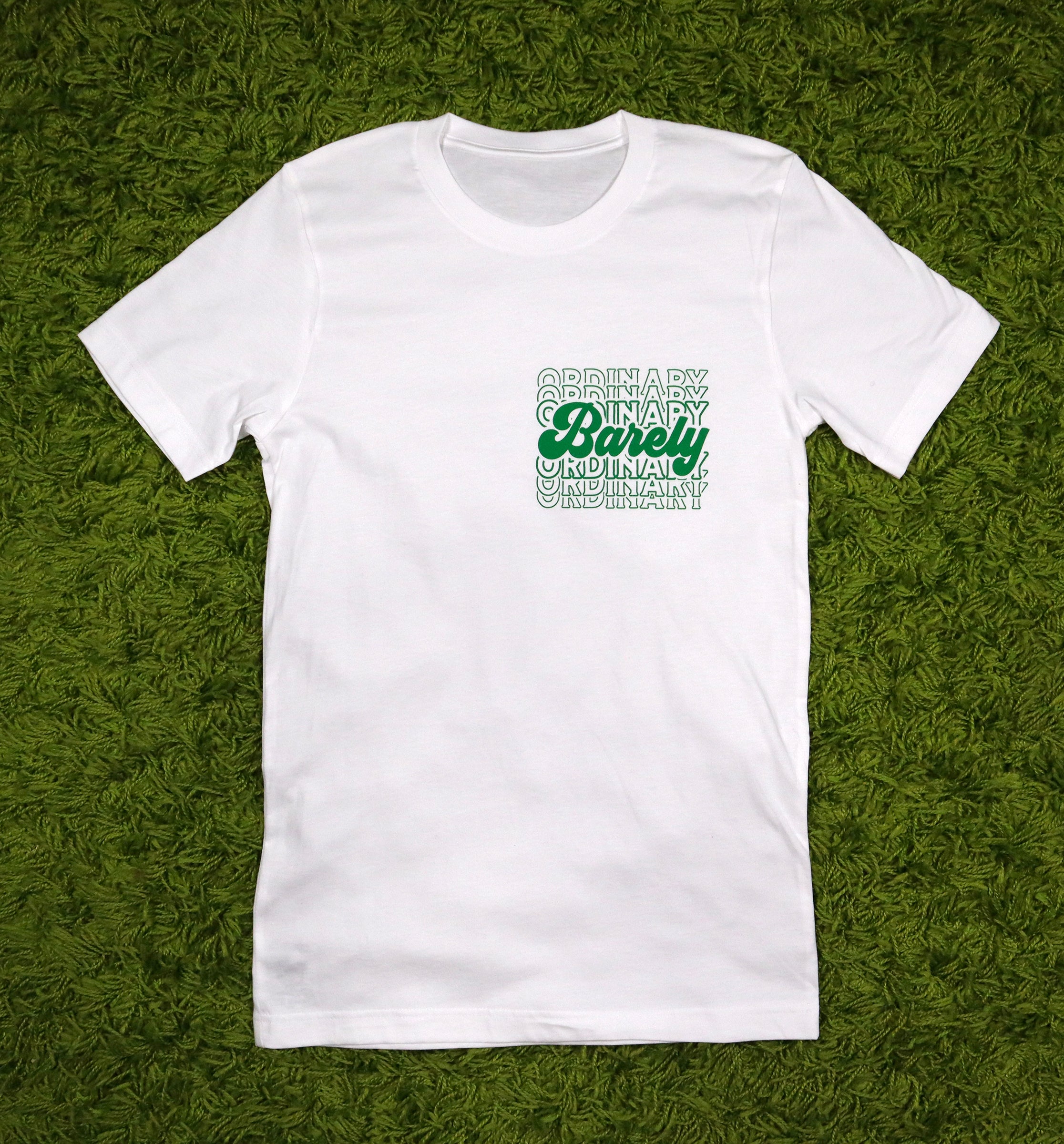 Barely "Postcard" Tee (Wht/Grn)